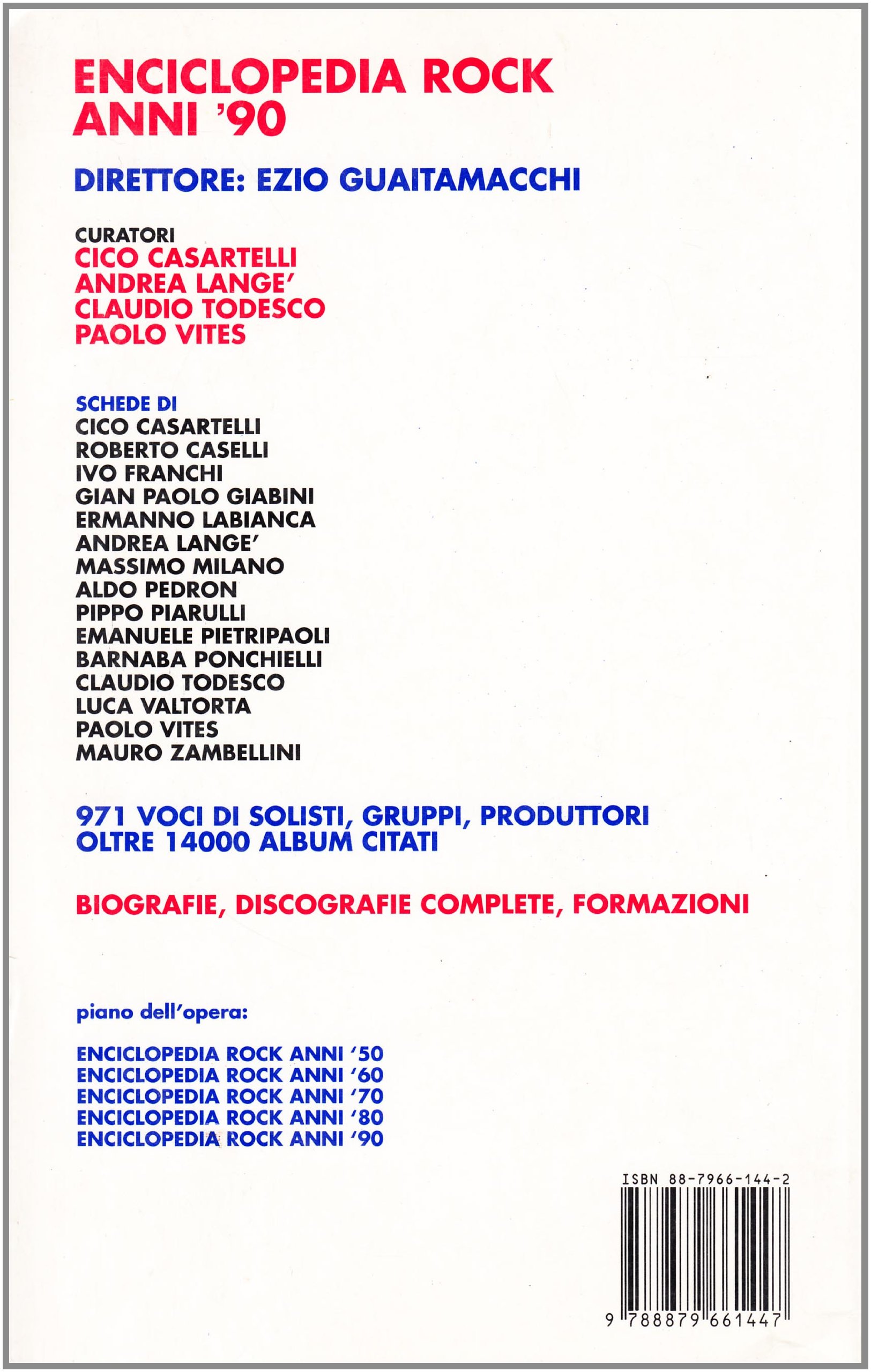 Enciclopedia rock anni '90