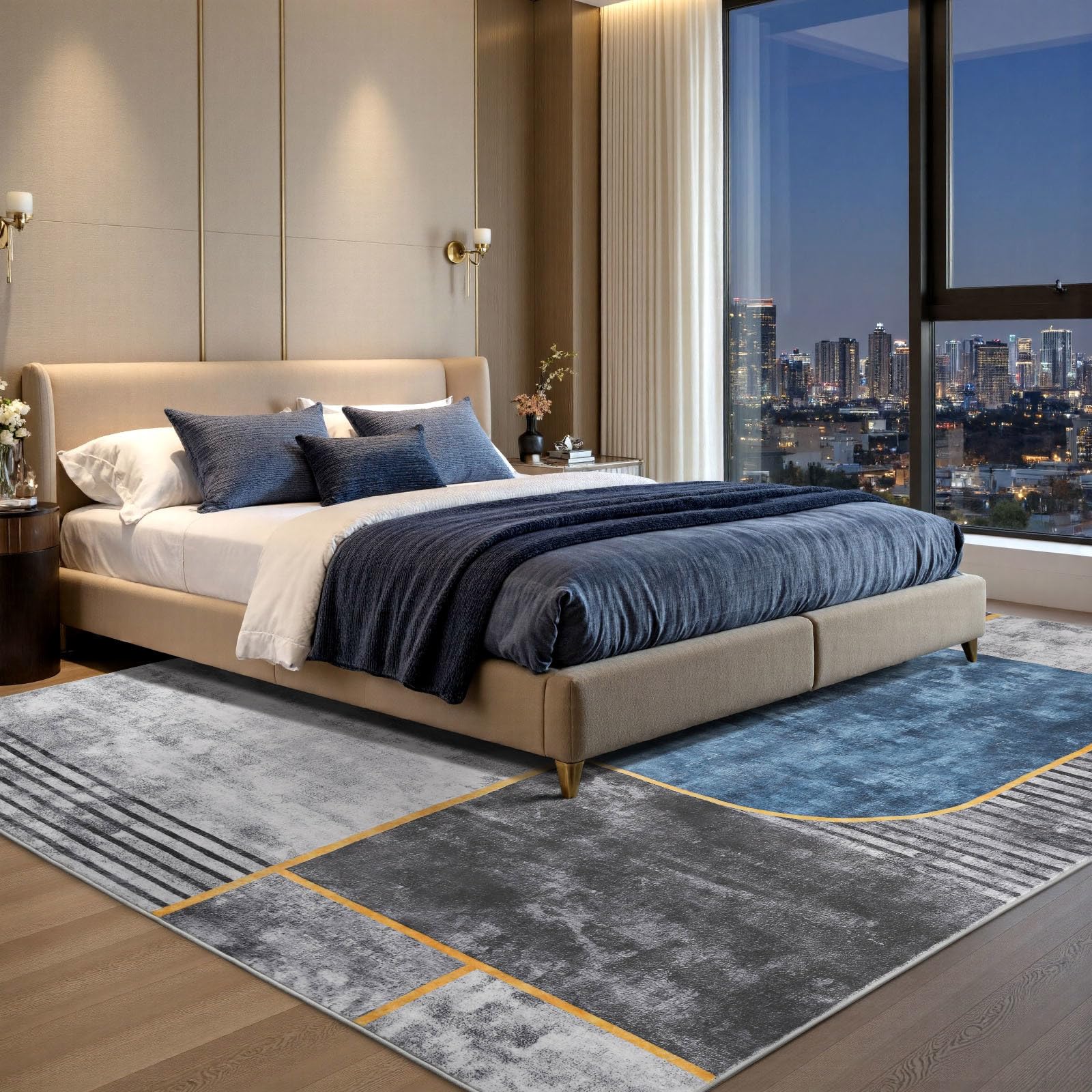 Sour Lemon Rugs Living Room Large 240x340, Machine Washable Rug, Area Rugs for Bedroom - Image 2