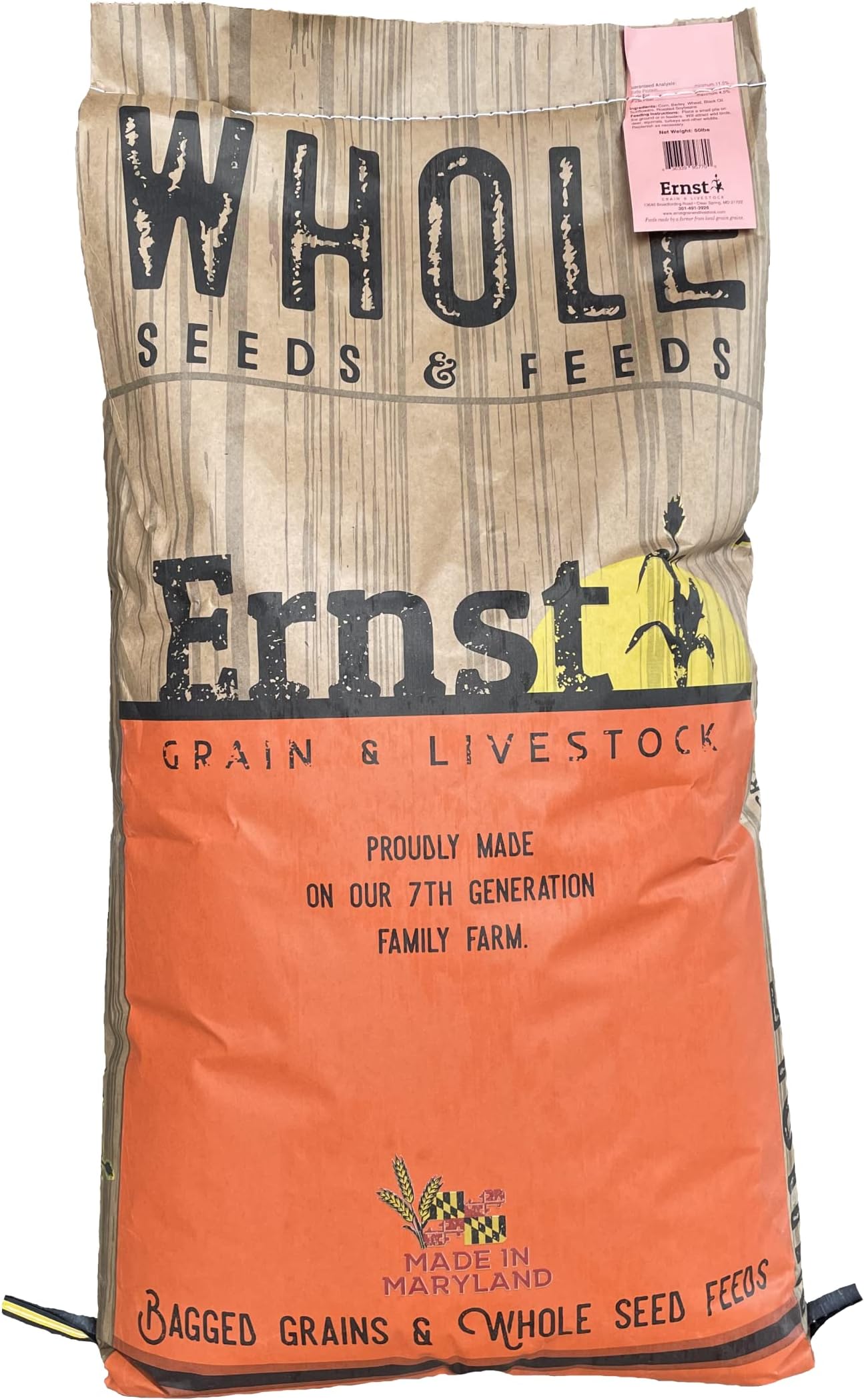 Roasted Soybeans – Non‑GMO Whole Soybeans, 46 lb Bag – 300°F Roasted, High‑Energy Feed for Chickens, Livestock & Wildlife – Farm‑Fresh, USA Grown