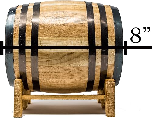 Miniatura 4 de Barriles de envejecimiento de roble americano blanco grabado personalizado (3 litros), nuevos barriles de madera para envejecer tu propio whisky,