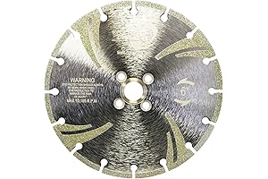 6-Inch Super Cyclone Electroplated Marble Blade