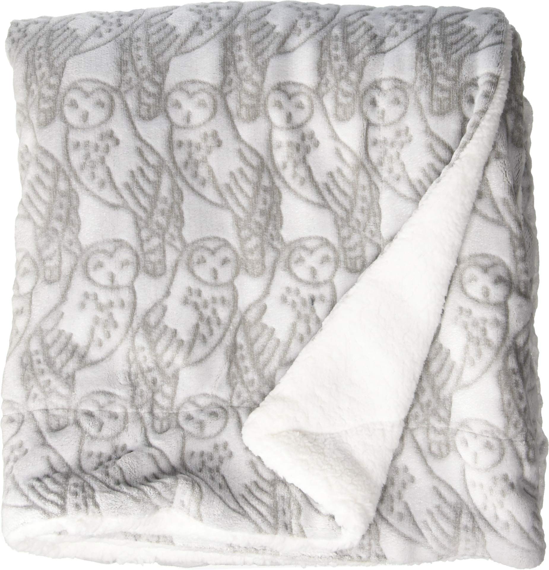 Buy Vera Bradley Women's Cozy Life Throw Blanket Night Owls Grey One