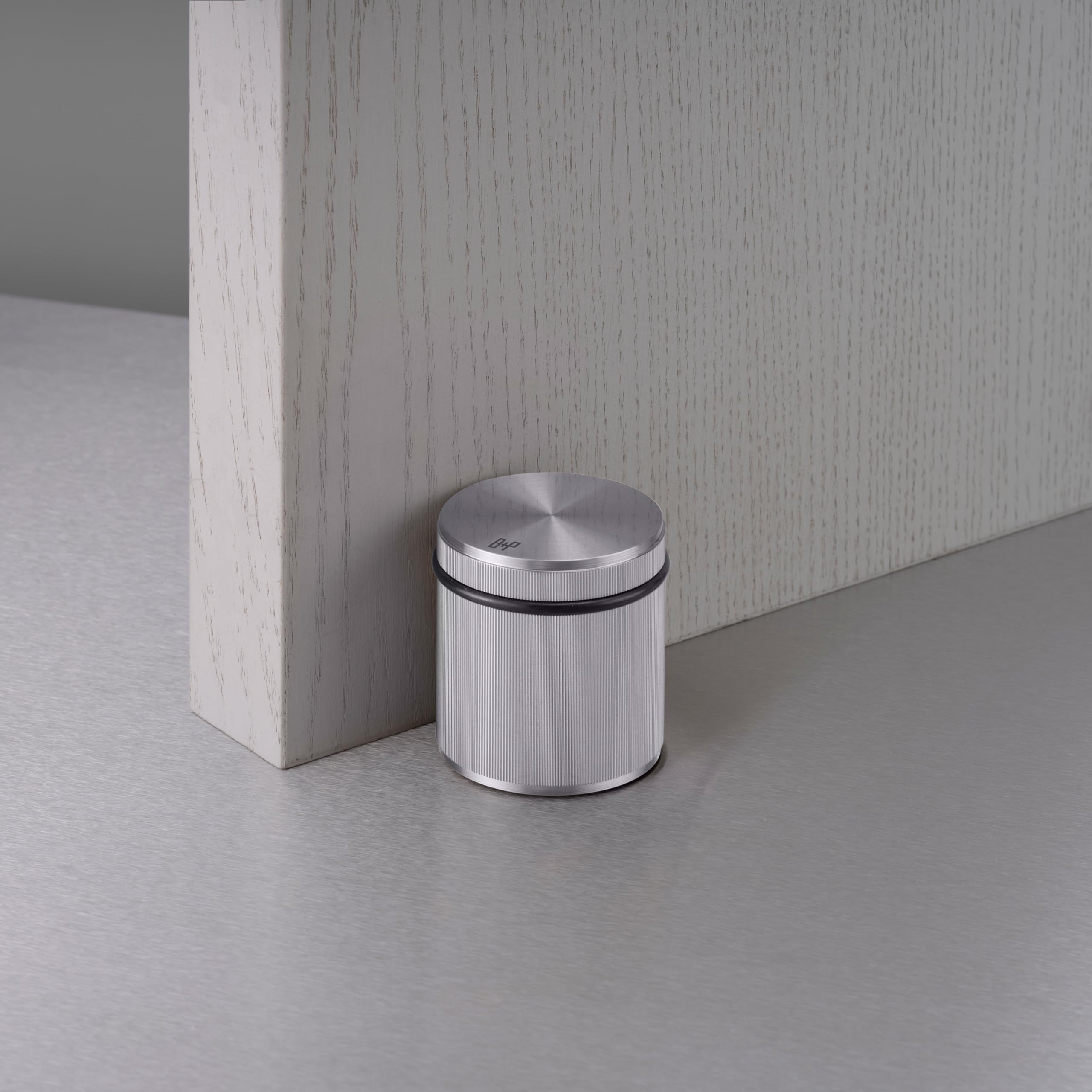 Buster + Punch Steel Buster And Punch Door Stop Freestanding Linear Stainless Metal