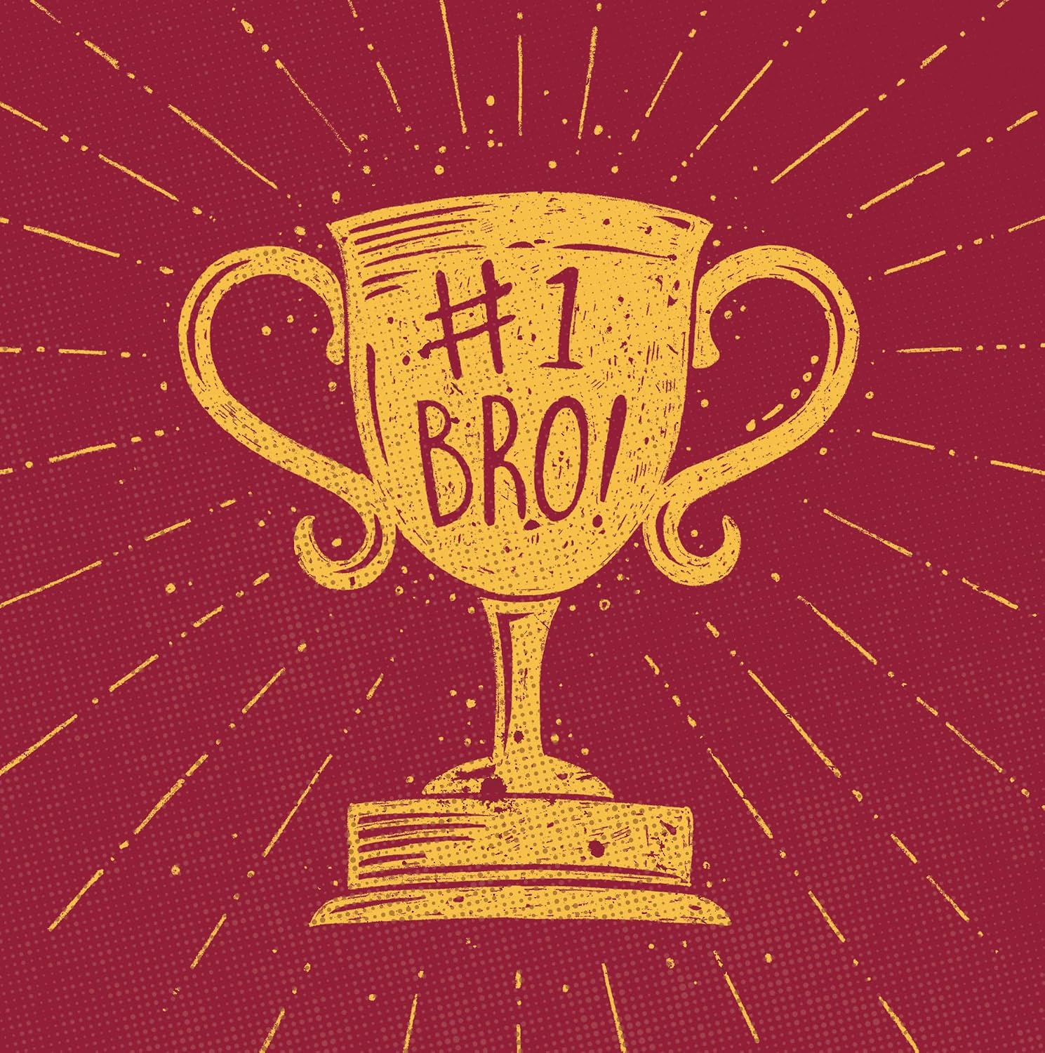Emotional Rescue Brother Birthday Card, Birthday Card For Brother, Number 1 Brother Birthday Card, Best Brother Birthday Cards Multi One Size CIN006
