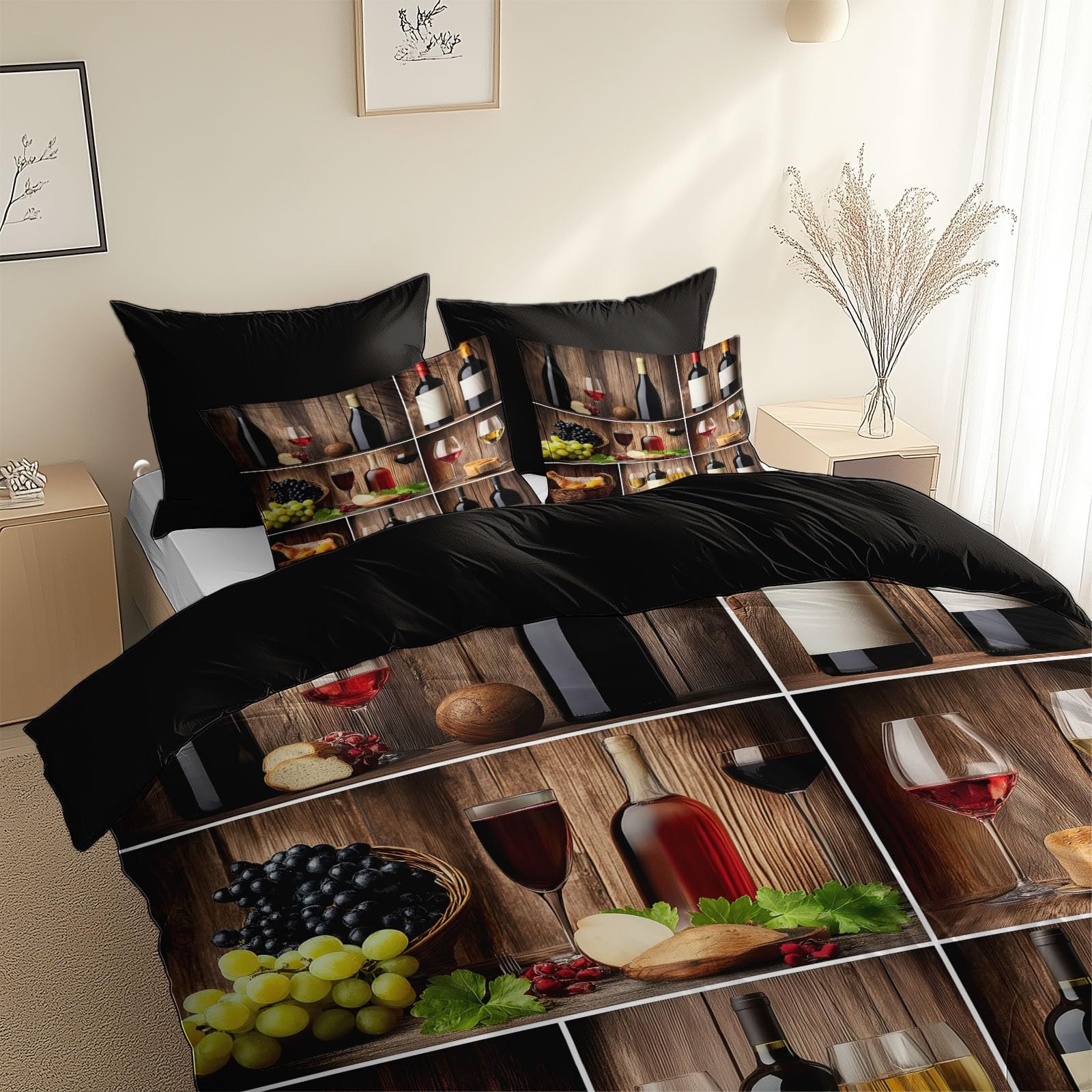 Wooden Background Duvet Cover Toddler Size 40