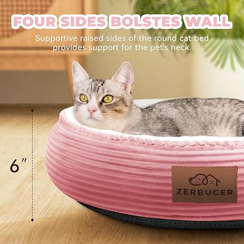 Miniatura 4 de Camas para gatos de interior, camas para perros pequeños para perros pequeños, cama para mascotas, para cachorros y gatitos, extrasuave y lavable a