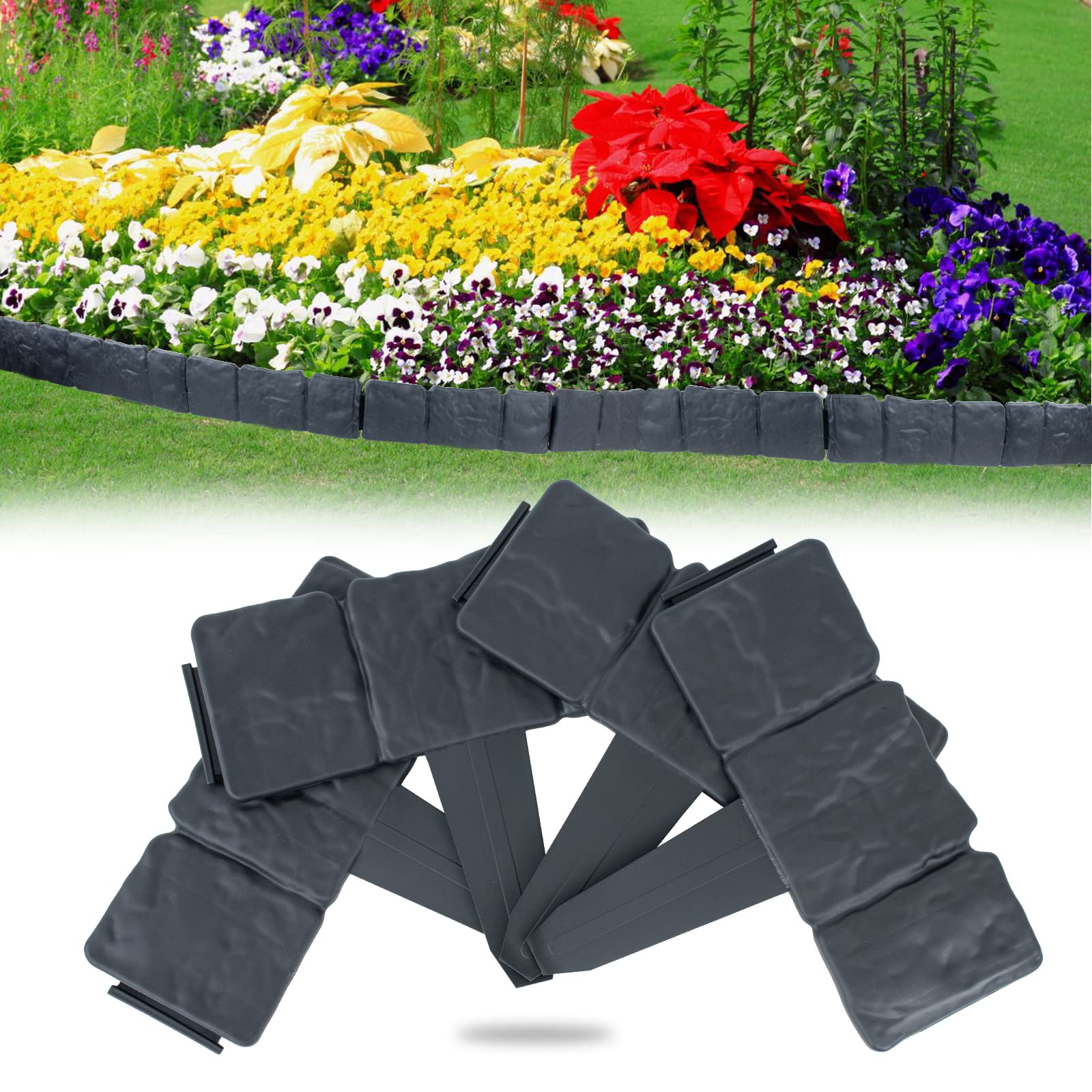Buy Garden Landscape Edging Borders for Flower Beds Garden Edging