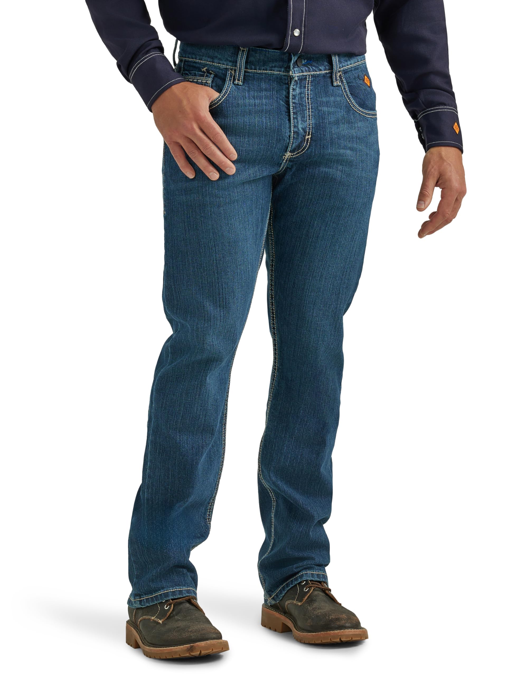Wrangler Men's Fr Flame Resistant Slim Boot Jean