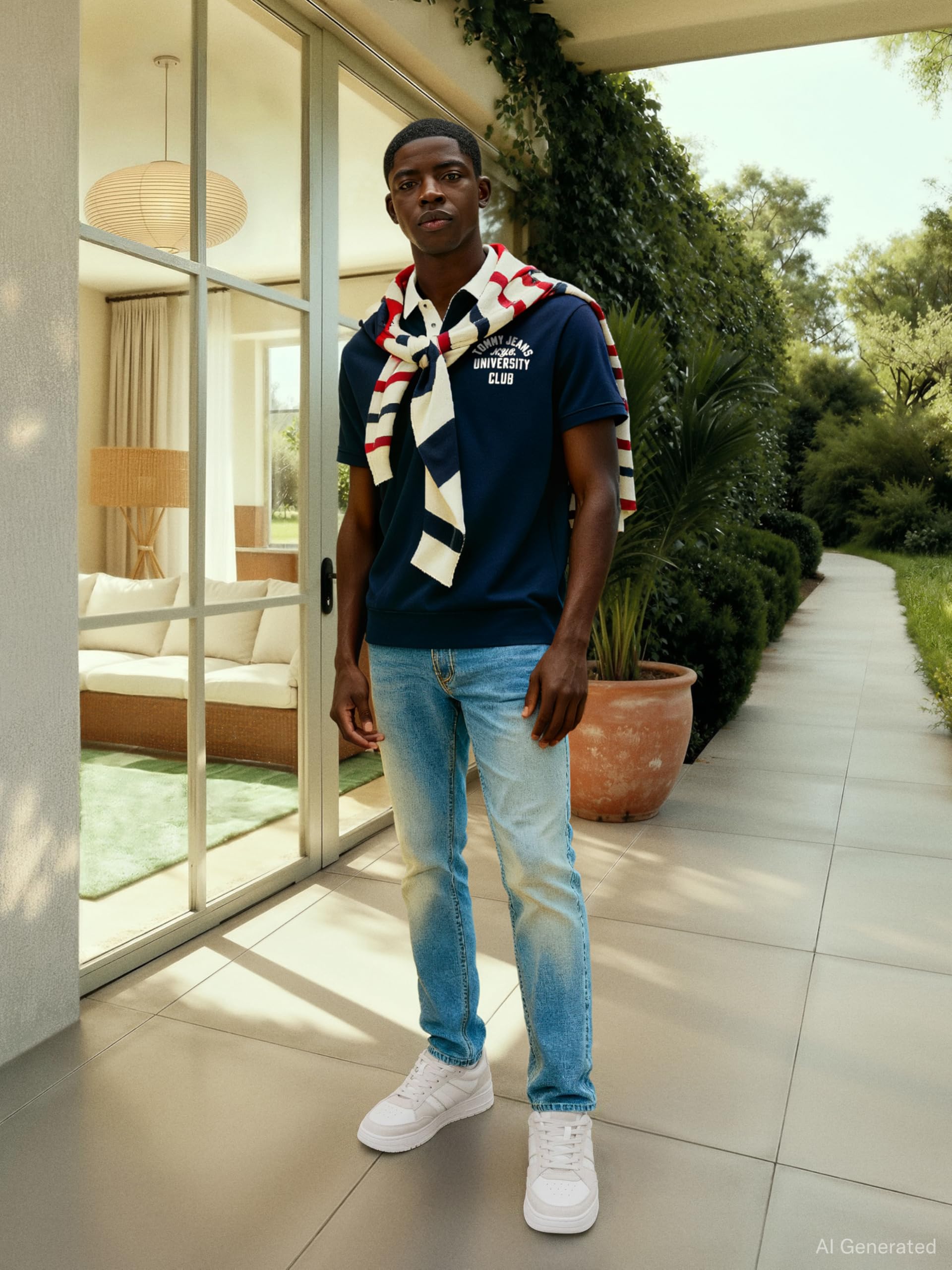 Tommy Jeans Uomo Jeans Austin Slim Fit