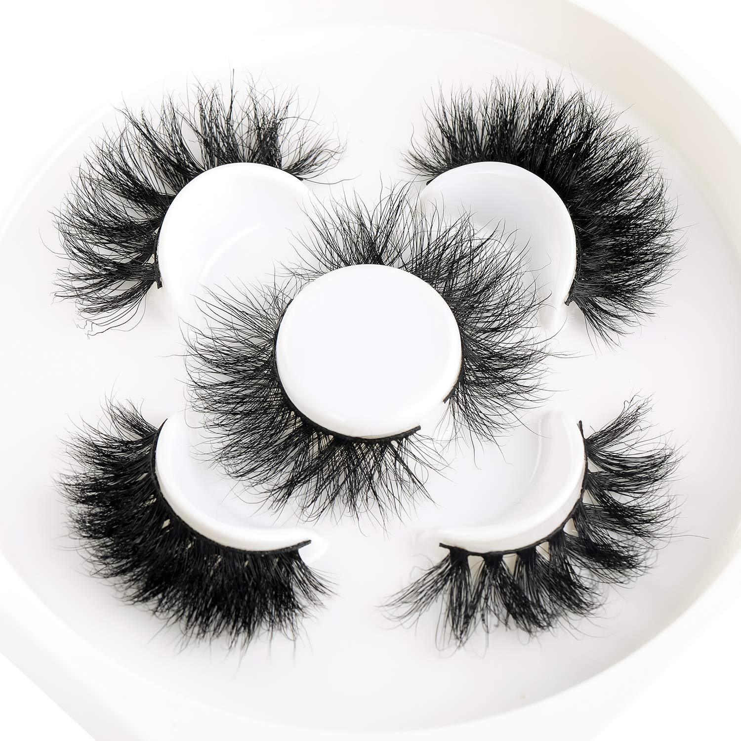 3D Mink Lashes Full Volume Mink Eyelashes Fluffy Volume Dramatic Mink Lashes Extension Cruelty-free Siberian Mink Strip Eyelashes