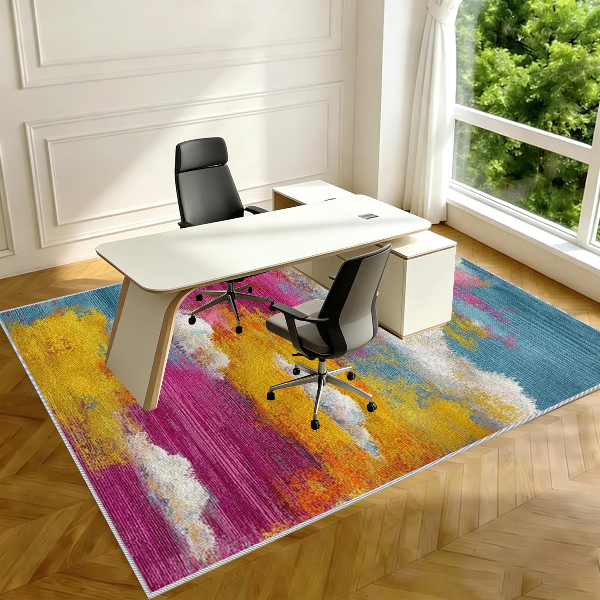 Tapis Chaise de Bureau Gaming, Tapis pour Fauteuil 160 x 200 cm