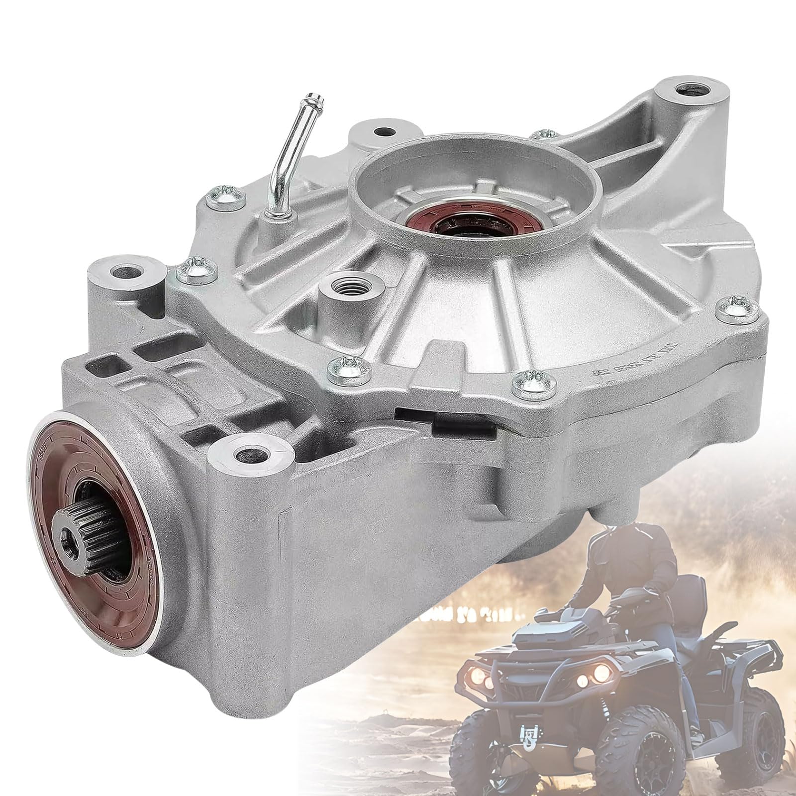 Rear Differential Gear Case 705502275 705501958 705501912 for 13-18 Can-am Maverick 1000R 4x4 XXC XRS DPS XXC XMR (Non X3/Sport/Trail)