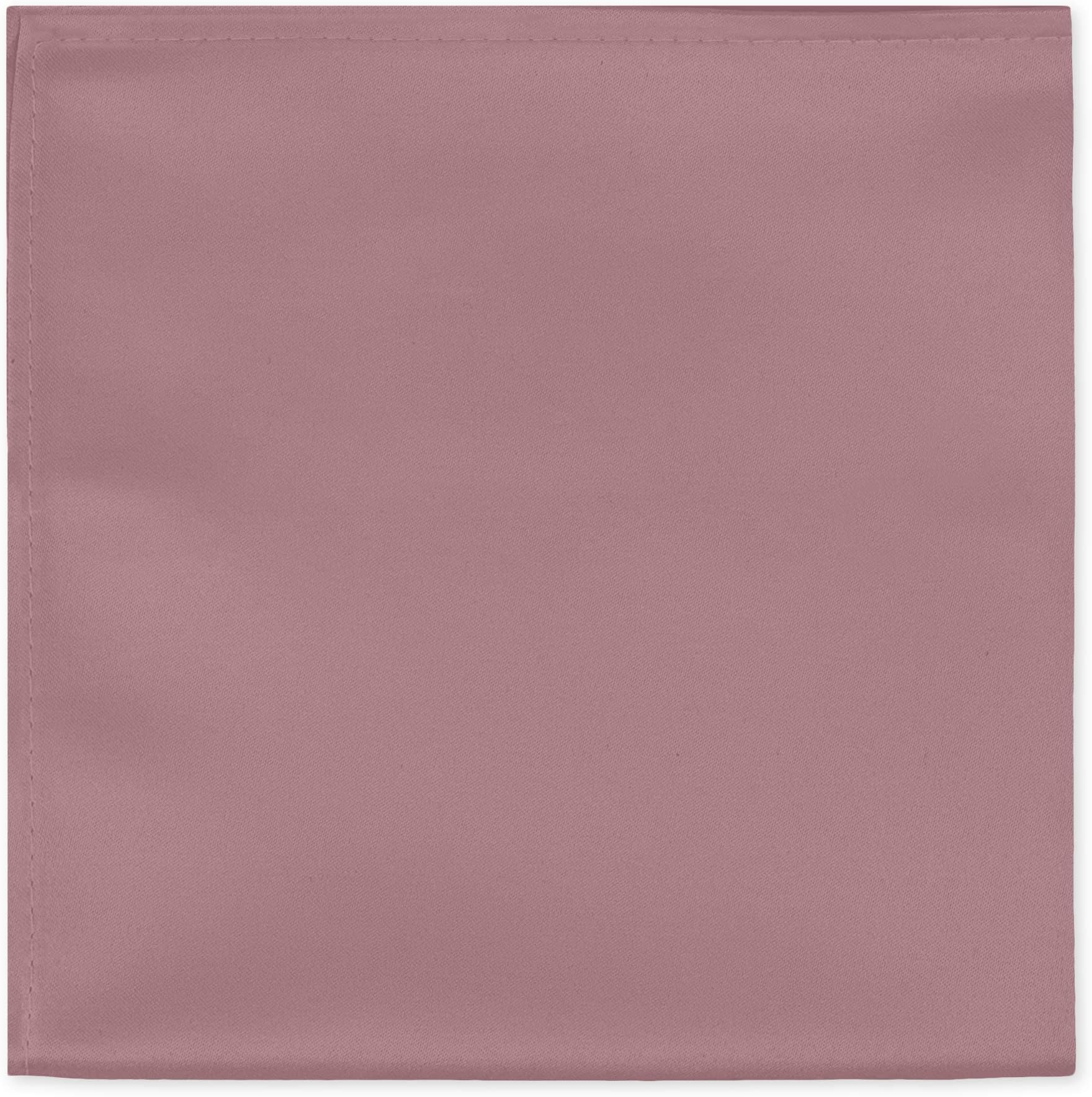 Jacob Alexander Men's Pocket Square Solid Color Handkerchief