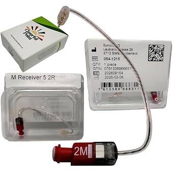 Phonak 5.0 Receiver   M Size   Level 2   Right Ear R   054-1215   Compatible with Lumity, Paradise, Marvel RIC Hearing Aids   Original Phonak Replacement