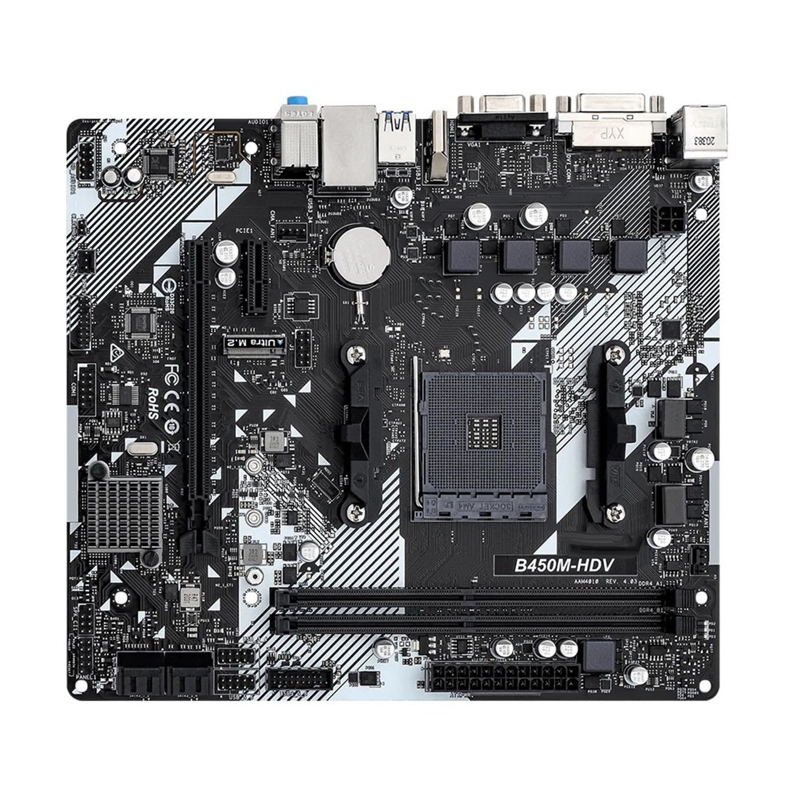 scheda madre Fit For ASRock B450M-HDV R4.0