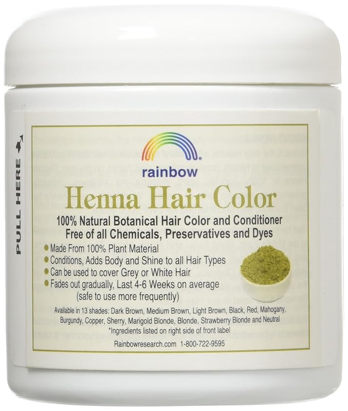 Henna (Persa) Marrón Medio (Castaño) 4 oz Pack de 2 miniatura 2