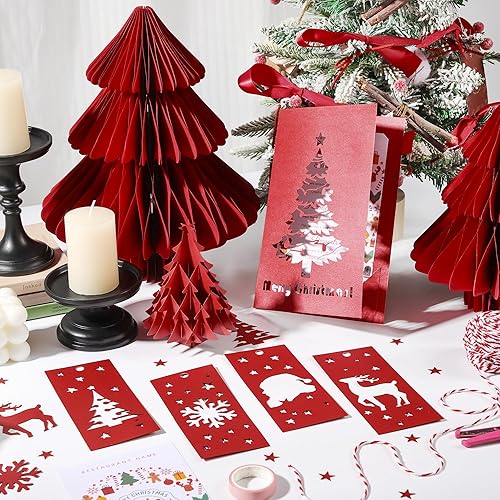 Vista 17 de Papel de cartulina blanco brillante, 25 hojas de papel perlado de 92 libras para manualidades, cartulina brillante de doble cara para proyectos