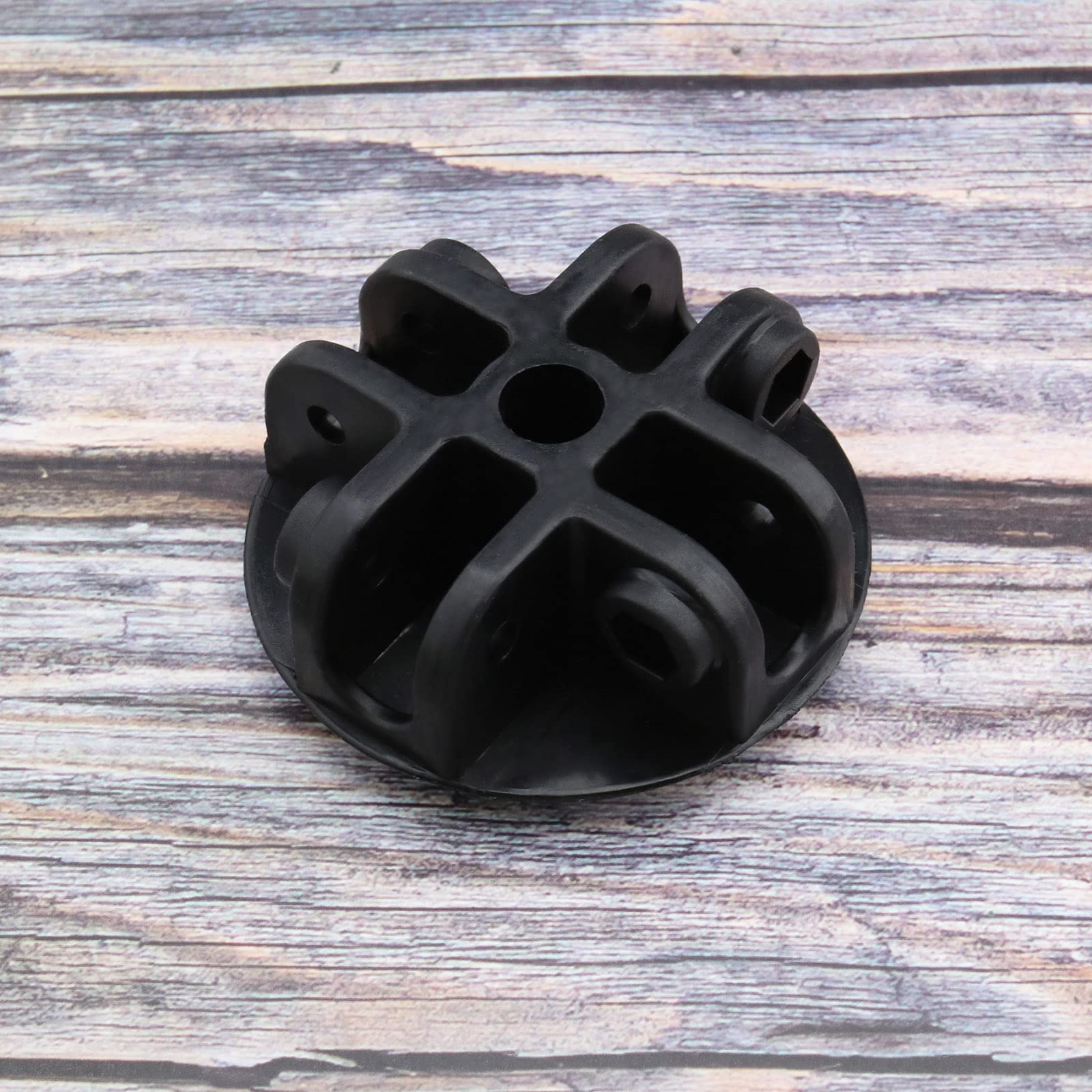 Robusto connettore centrale a 4 vie staffa in plastica per