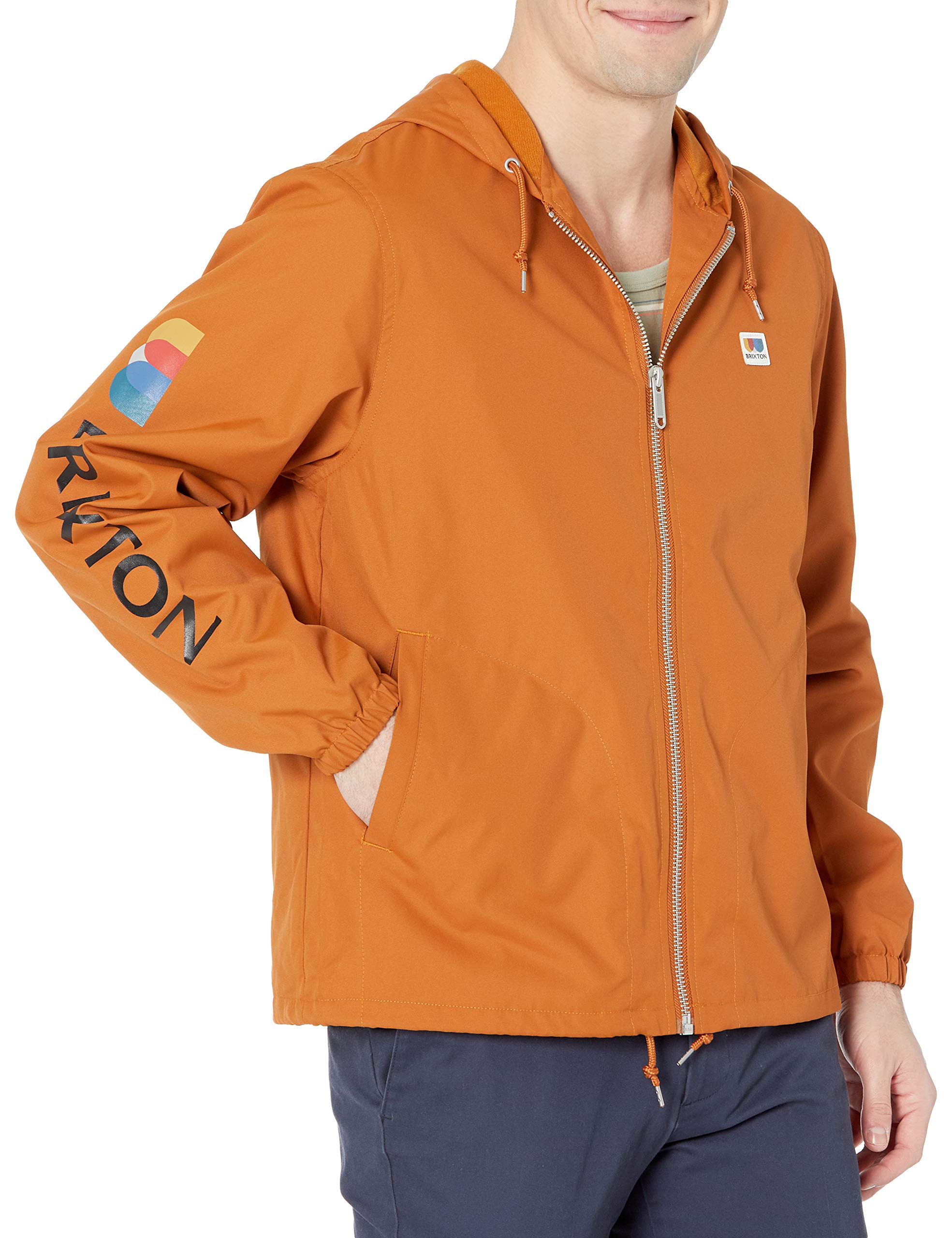 BRIXTON Men's Claxton Alton Zip Hood JKT Jacket