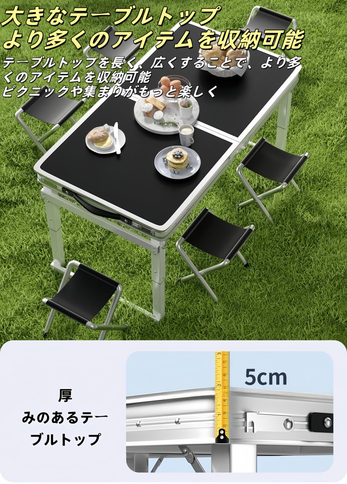 Amazon.co.jp: GUIXIAOGUO テーブル キャンプテーブル ポータブル
