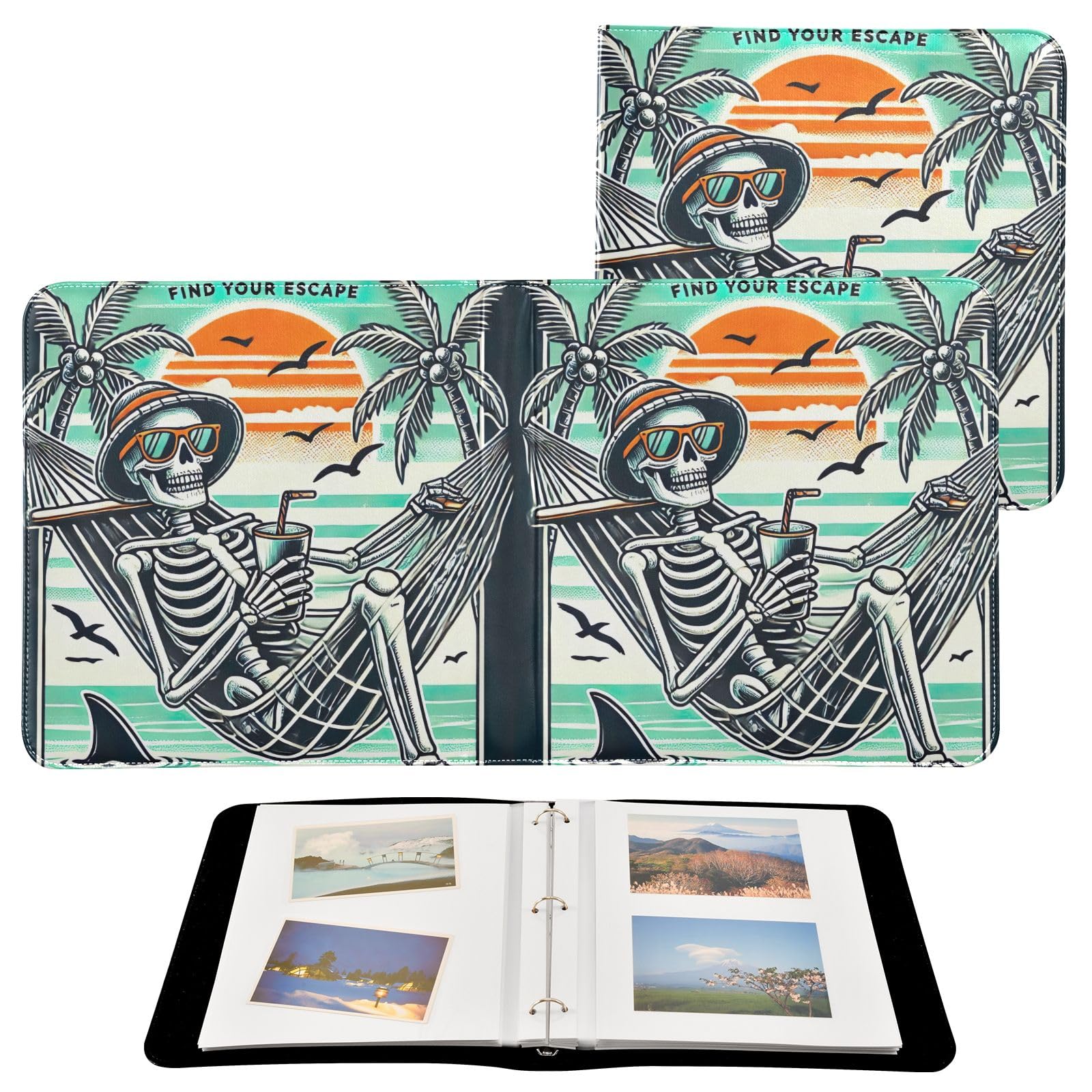 Grand album photo de voyage Find your Escape pour immortaliser chaque instant
