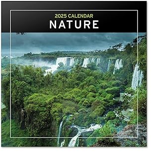 Grupo Erik - 2025 Nature Wall Calendar | Monthly Calendar 30 x 60 cm - From January 2025 to December 2025