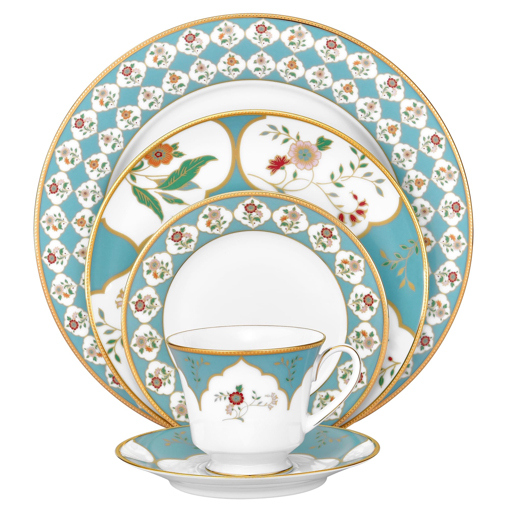 Amazon.com | Noritake Lodi's Morning 5-Piece Place Setting