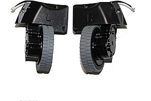 Original ILIFE A8 Robot Vacuum Replacement Parts: Left and Right Wheels with...