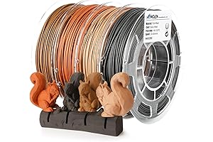 AMOLEN WOOD FILAMENT PLA, BEST 3D PRINTING FILAMENT WOOD