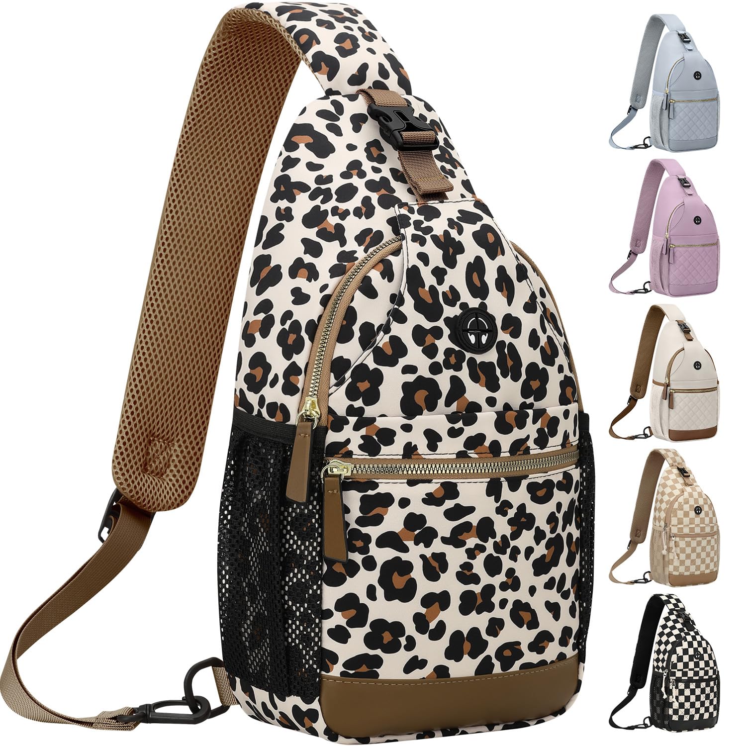 Small Crossbody Purses Bags for Women Men Travel, Chest Sling Bag Women Casual Cross Body Bag for Woman Sling Backpack