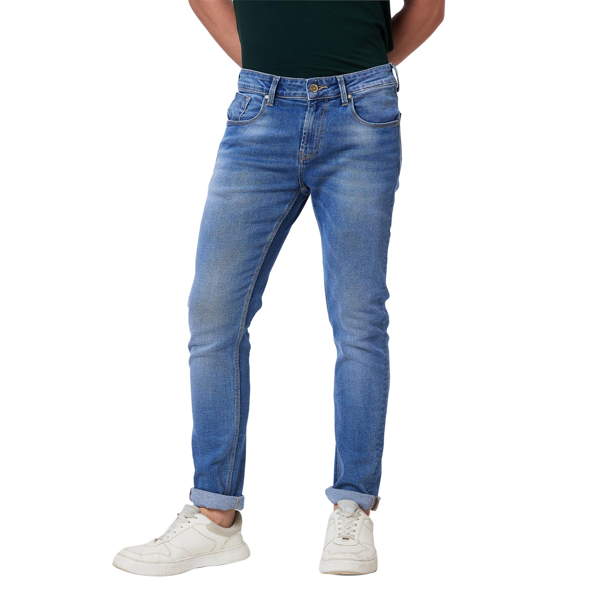 spykar Men's Slim Fit Low-Rise Jeans-picture-53