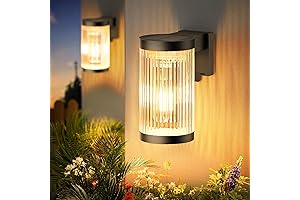 4-Pack Solar Wall Lights: Illumination for Outdoor Spaces