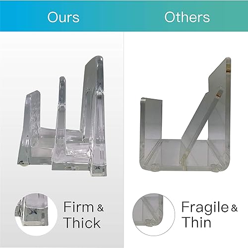 Miniatura 6 de Clasificador de letras acrílicas sobre de oro rosa, cartas, organizador de tarjetas, suministros de oficina, accesorios de escritorio, 6.38 x 2.44 x