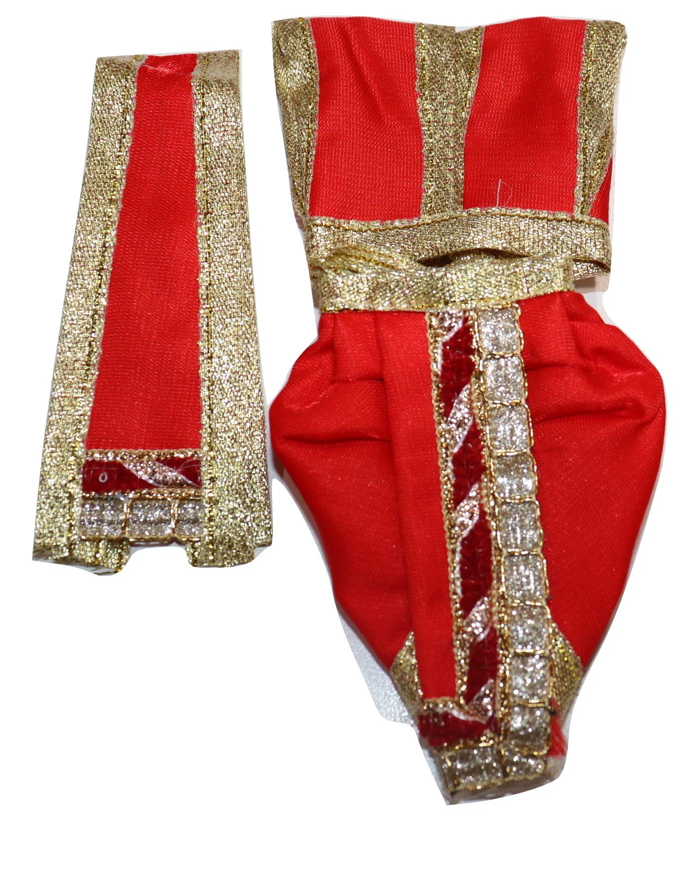 Buy Reliable Ganpati/Krishna Dhoti Dress Set/Poshak for God/Dhoti Set