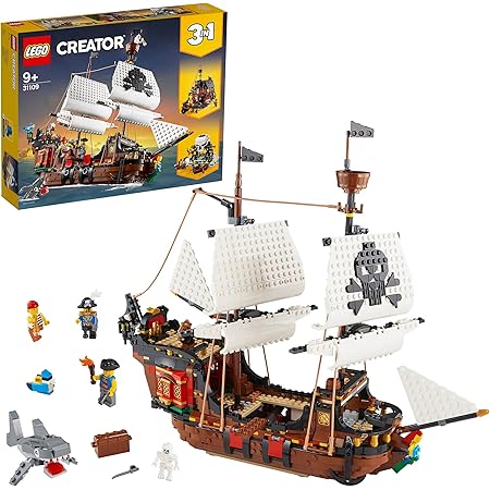 Amazon Co Jp レゴ Lego クリエイター 海賊船 おもちゃ