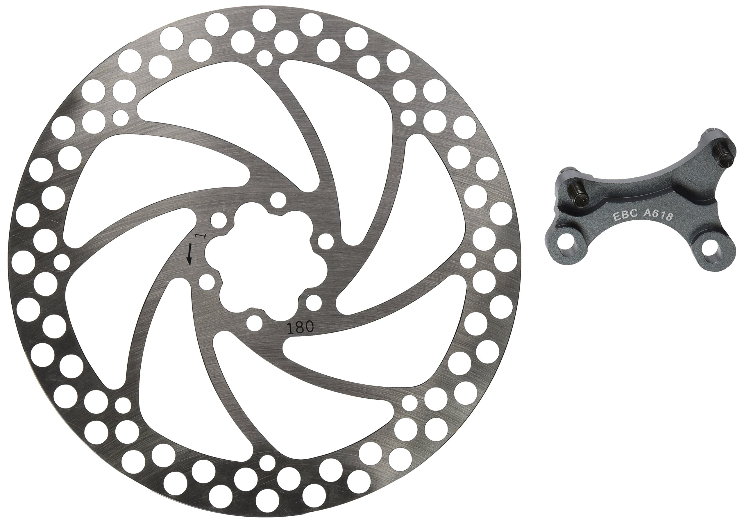 EBC Brakes - MTB Oversized Rotor 160mm to 180mm Kit