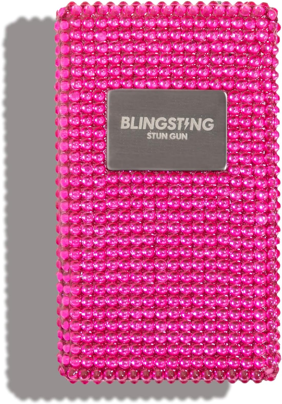 BLINGSTING High Voltage Stylish Stun Gun for Women - Professional Grade Self Defense - Safe On/Off Switch - Wrist Strap - Batteries Included - Compact & Lightweight