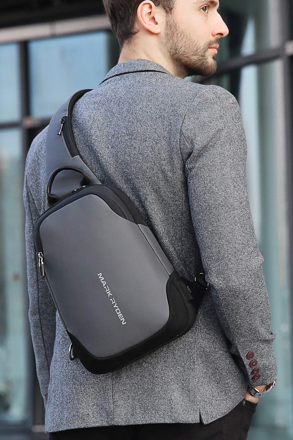 Waterproof Sling Bag, Anti-theft Chest 