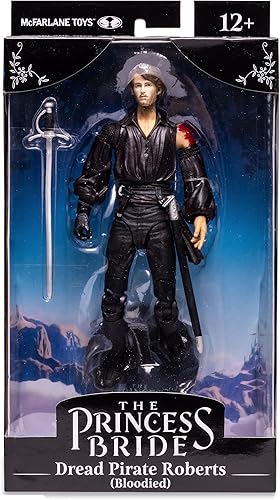 Miniatura 8 de McFarlane Toys The Princess Bride Bloody Westley Dread Pirate Roberts - Figura de acción de 7 pulgadas con accesorios