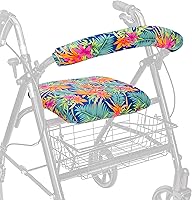 Vista 19 de Top Glides Fundas universales para asiento y respaldo de andador con ruedas (azul)