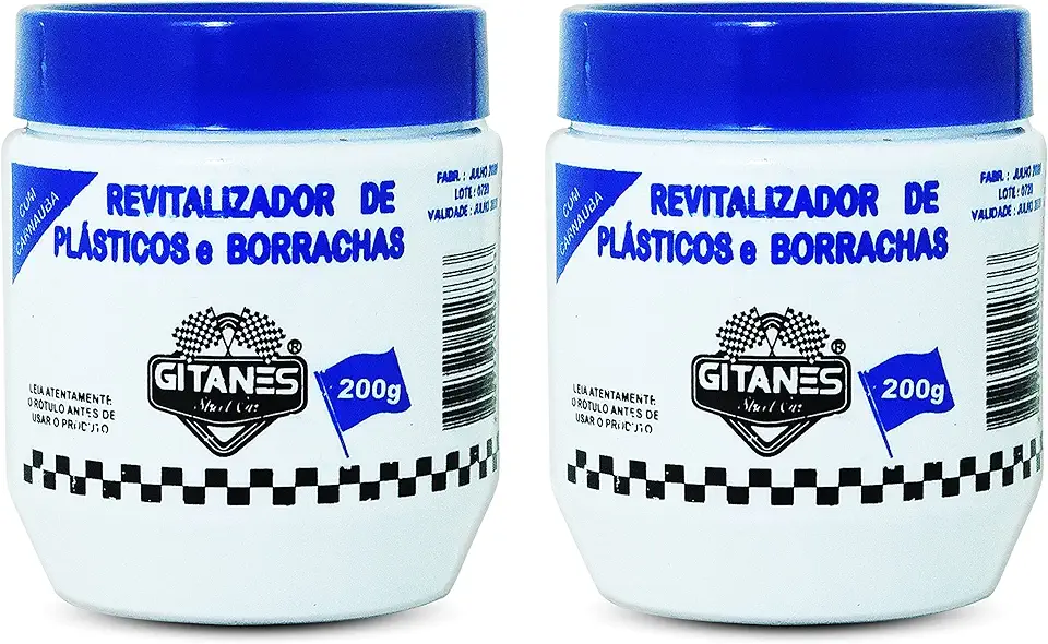 Kit 2 Revitalizador Hidratante Plásticos Borrachas Carros Motos Parachoque