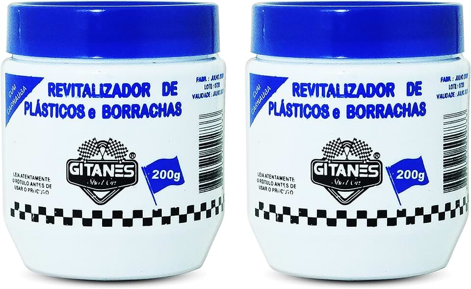 Kit 2 Revitalizador Hidratante Plásticos Borrachas Carros Motos Parachoque