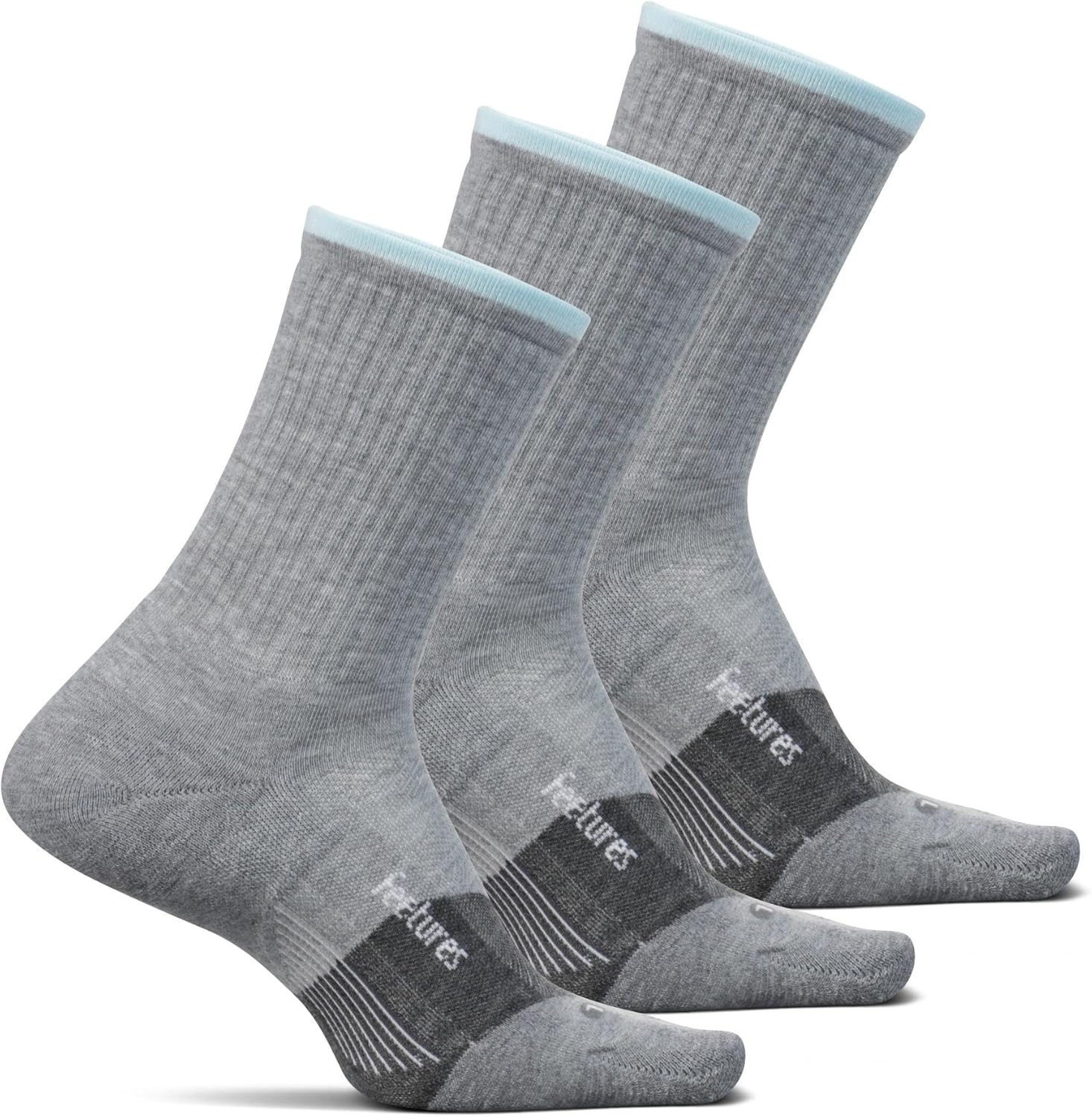 Feetures Trail Max Cushion Mini Crew Sock - Hiking Socks for Men & Women