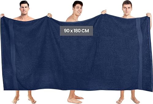 Vista 150 de Utopia Towels - Toalla de baño gigante, 2 unidades, 17.69 oz/yd2 (600 gsm), 100% algodón hilado en anillo, altamente absorbentes y de secado rápido