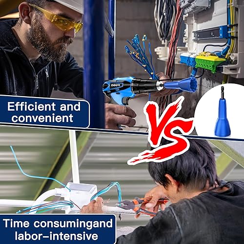 Miniatura 5 de 3 piezas de herramientas retorcedoras de alambre para taladro, retorcedoras para mandril de tuerca de alambre, herramienta de torsión de alambre