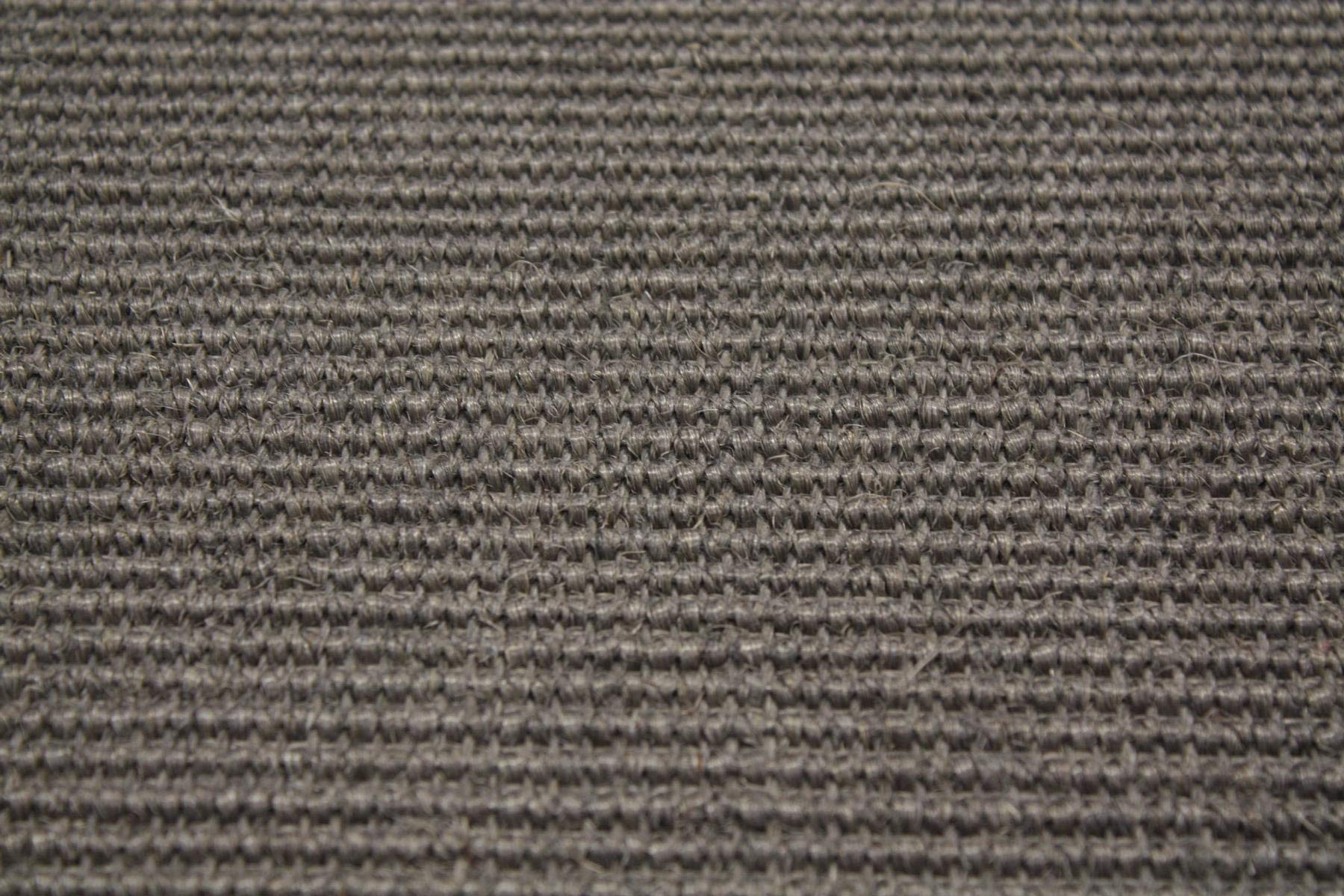 Sisalteppich umkettelt grau 100% Sisal gekettelt - Verschiedene Größen (70 x 140 cm)