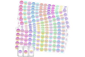 Multicolor Pill Labels Stickers Expiration Date Medical Pharmaceuticals