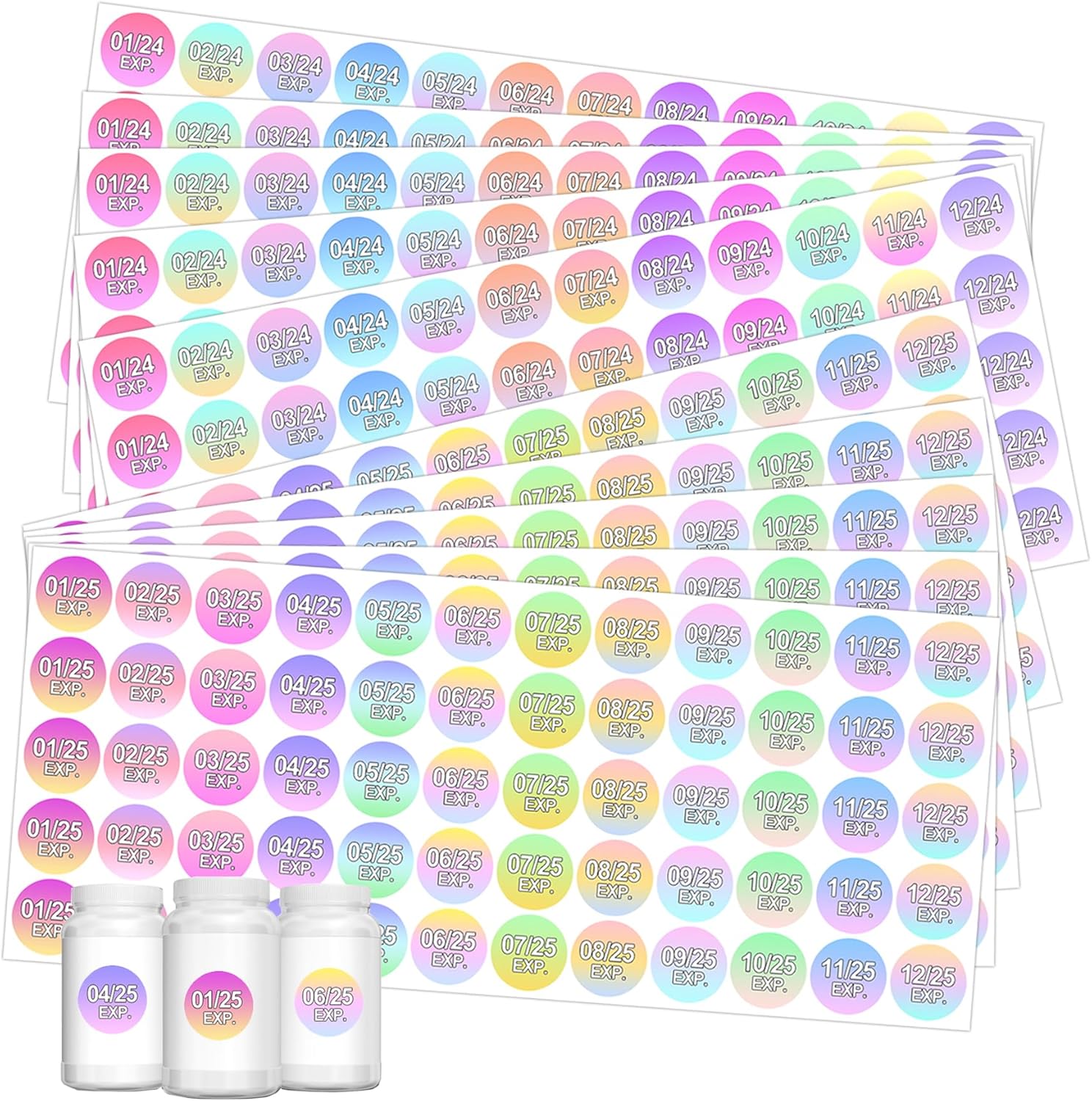 Pharmacy Expiration Dates Stickers 20242025 Expiration