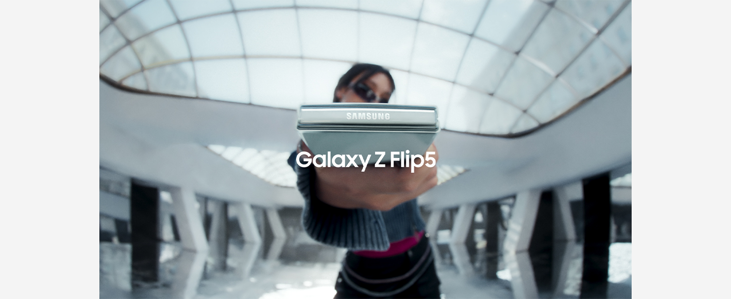 Samsung Galaxy Z Flip5 5G AI Smartphone (Mint, 8GB RAM, 256GB