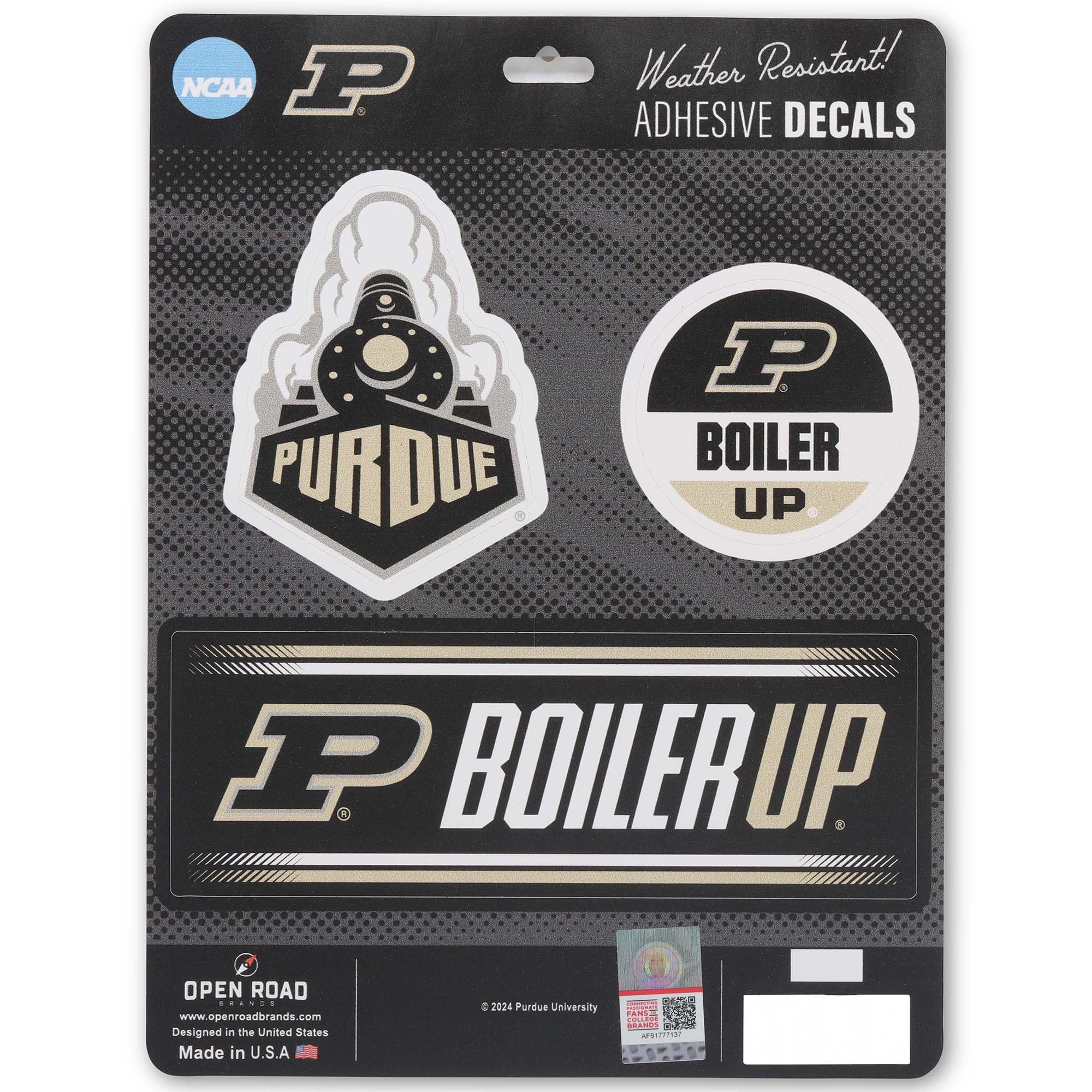 Stickers Purdue University pour personnaliser votre ordinateur et auto